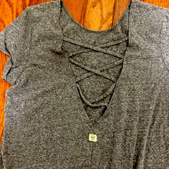 Billabong women swim coverup grey size Large - Picture 3 of 3